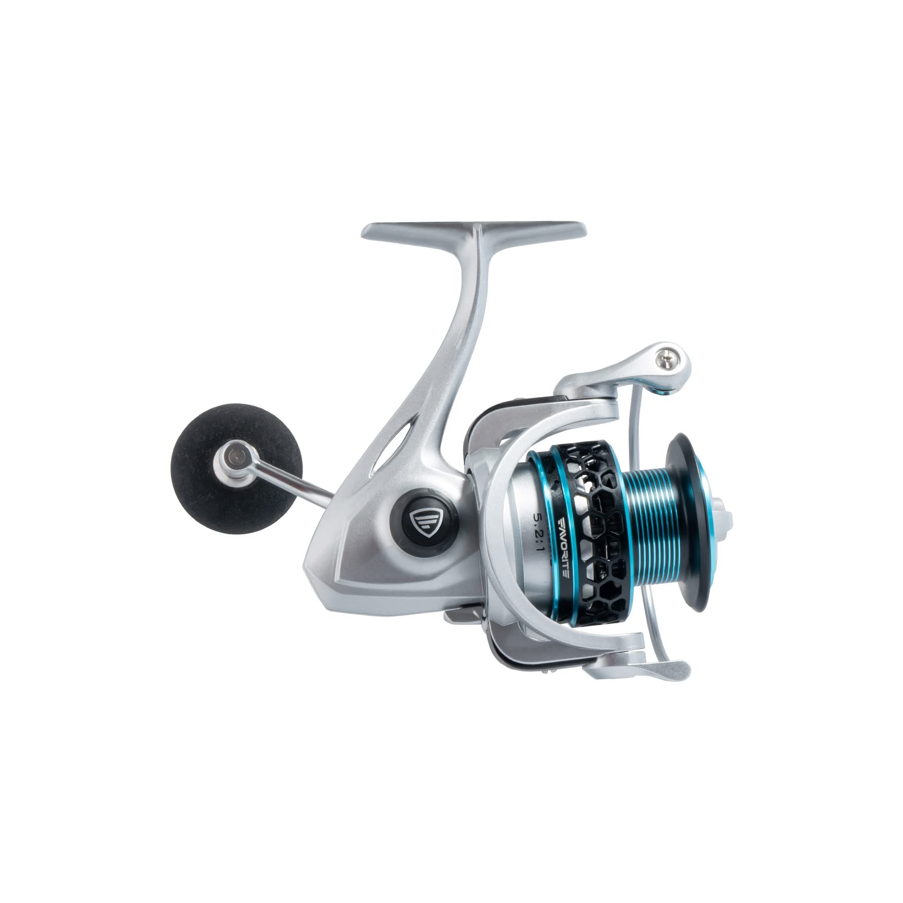 Favorite Ol' Salty Spinning Reel Combo| Fast Action Carbon Blend Fishing Rod |Ultra Smooth Fishing Reel with 5:2:1 Gear Ratio : Sports & Outdoors