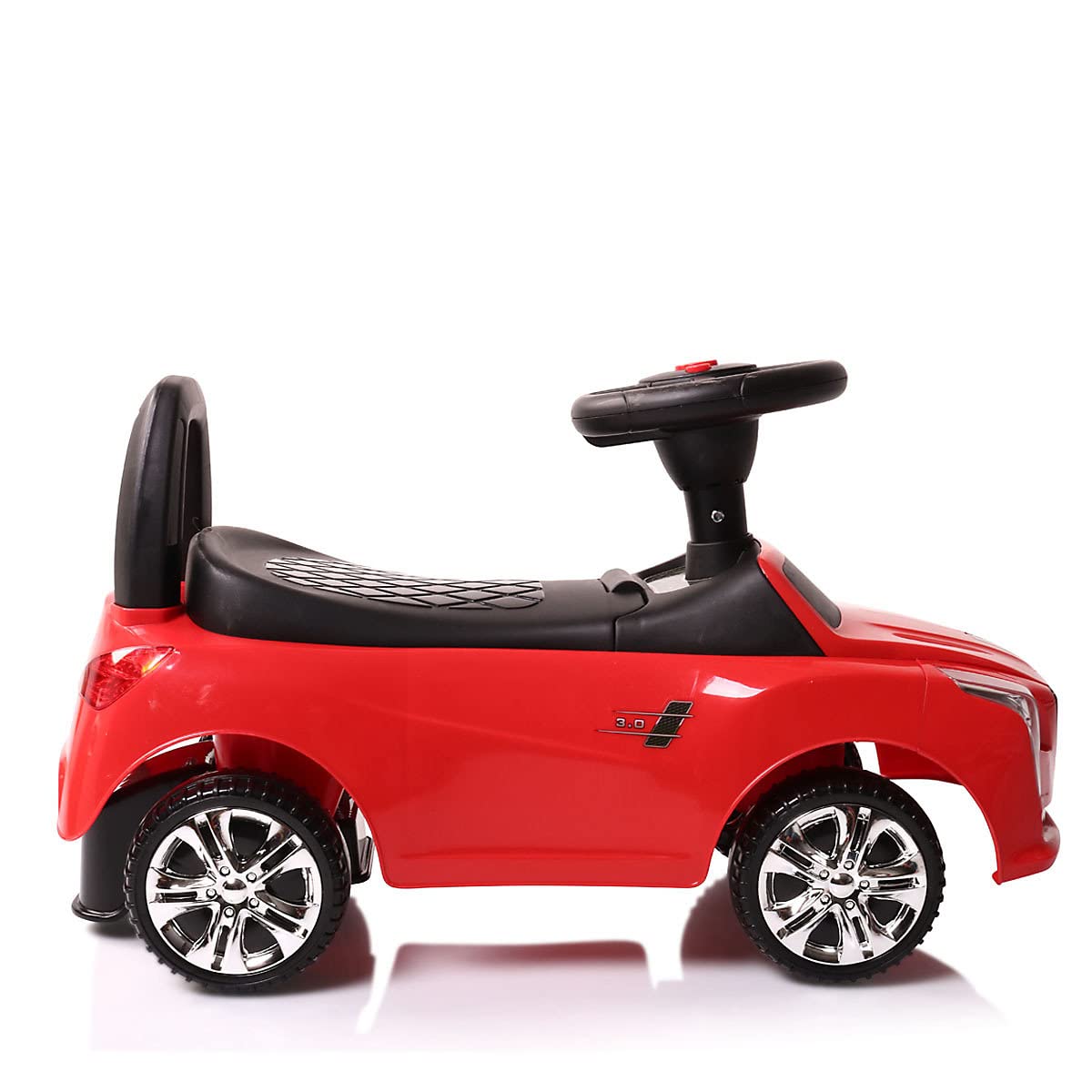 Lovely BabyPush Ride on Car for Kids LB 460 (Red), M