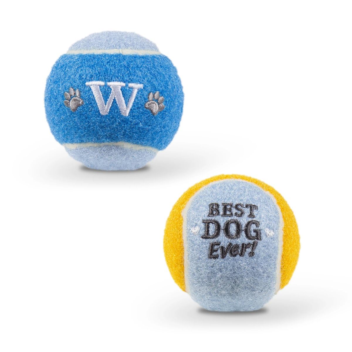 History & Heraldry Personalised Dog Balls – Pet Toy for Fun & Play – Durable, Chew-Resistant Fetch Balls for Small, Medium & Large Dogs (W)