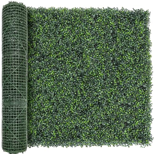 TTTM 40x120 33.4 Sqft UV-Resistant Artificial Boxwood Hedge Roll Panel