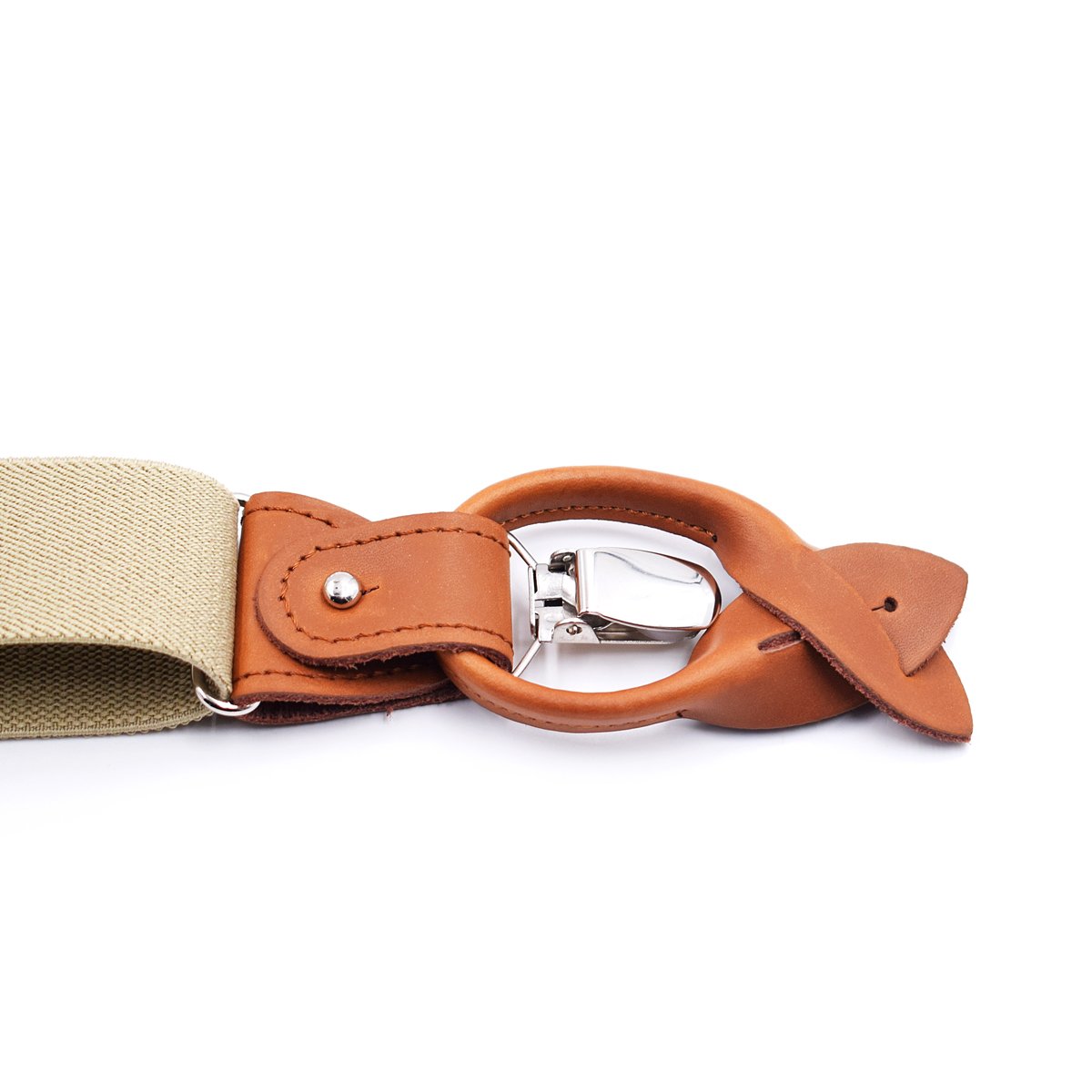 Bretelle da Uomo, Bretelle Elastiche Regolabili con Bottone a Y da Uomo, Larghe 1,4 Pollici, Confezione Due, utilizzi(Gray)
