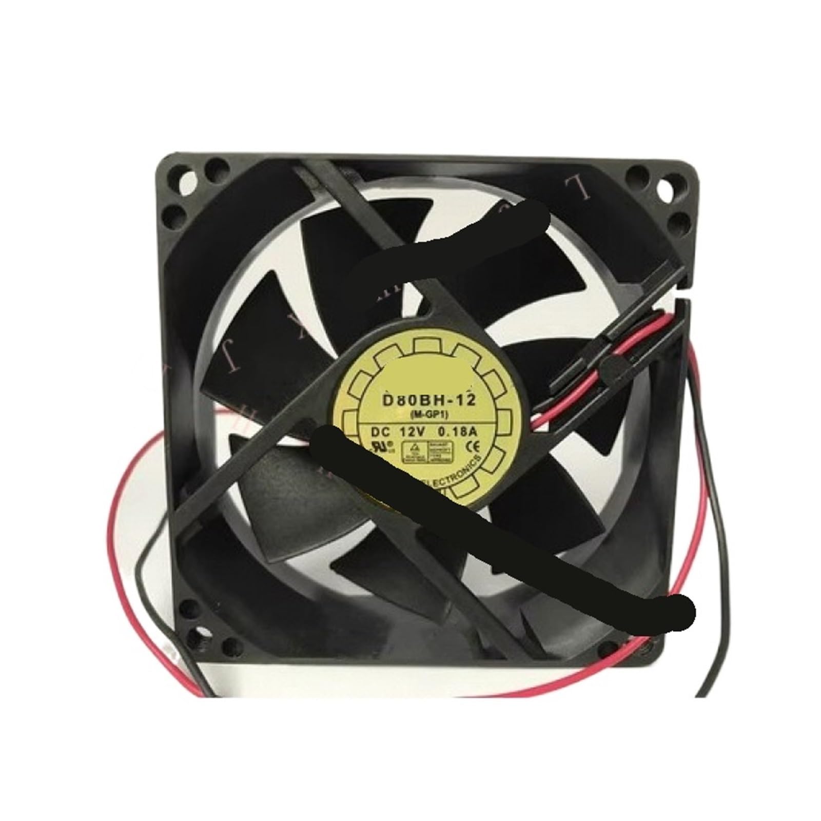 LWJYIPETZQ 8025 D80BH-12 DC12V 0.18A Cooling fan