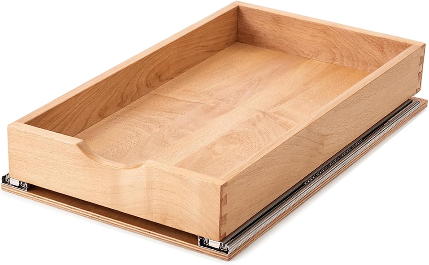 Pull Out Cabinet Drawers - 6x2 Size Options (12-23'W,18-21'D), Pre-Assembled with Soft Close Slides, Solid Beechwood, Easy Installation(12'W x 21'D)