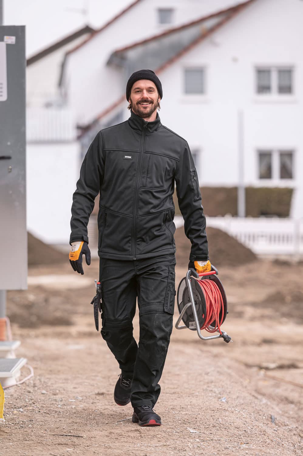 Uvex Echor Bundhose - Herren Arbeitshose mit Stretch-Bund - Cargohose - flexibel & robust