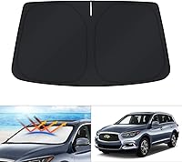 Vista 158 de KUST Parasol para parabrisas para BMW X1 F48 2016, 2017, 2018, 2019, 2020, 2021, 2022, accesorios de ajuste personalizado, parasol plegable