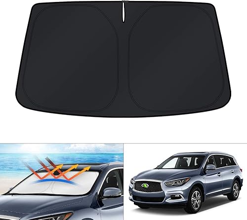 Miniatura 116 de KUST Parasol para parabrisas para Ford Fusion 2013-2020 2021, accesorios para ventana, protector de visera solar, plegable, bloquea los rayos UV