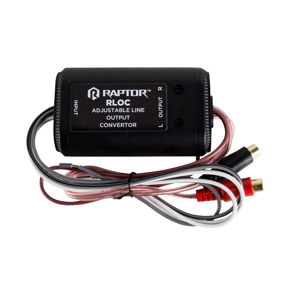 Amazon.com: Raptor RLOC MID Series - 2 Channel Line Output Converter :  Electronics