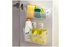 VANDHOME Inside Kitchen Cabinet Door Organizers and Storage Rack
