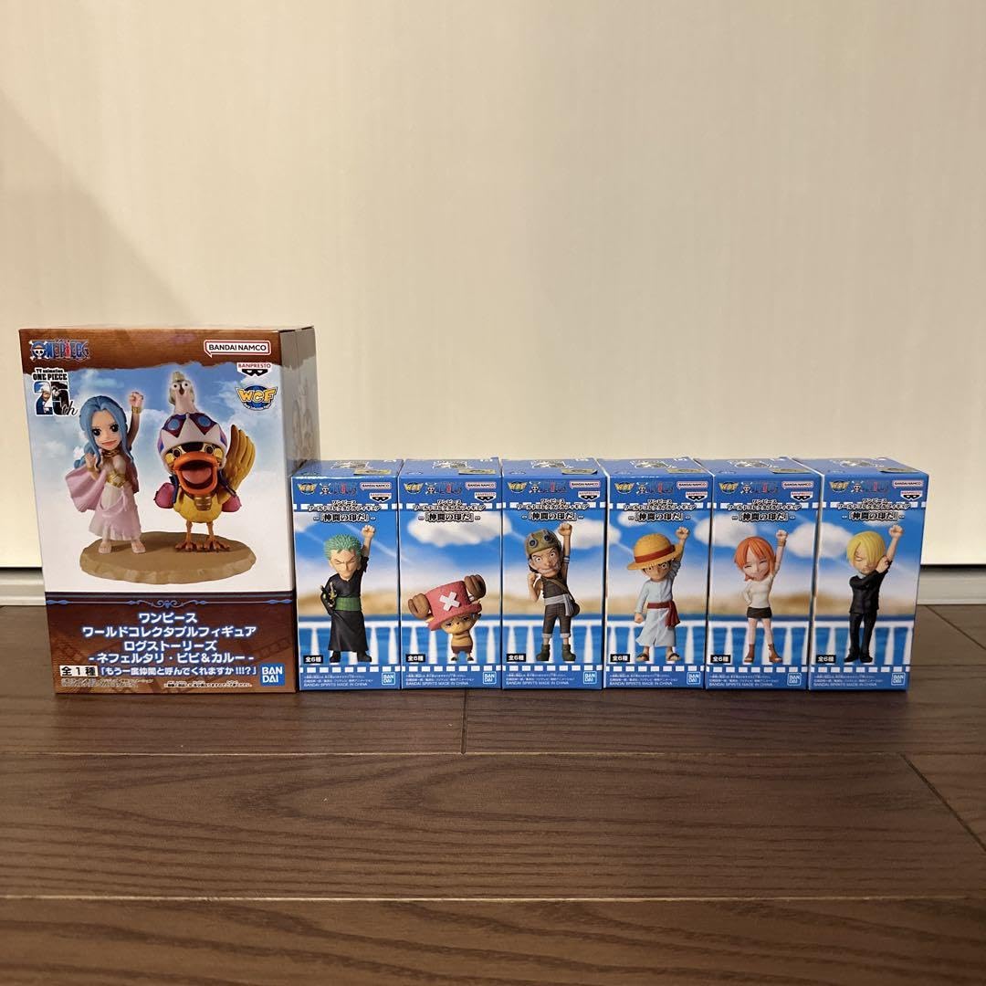 ワンピース ワーコレ 仲間の印だ 6種コンプ & ログストーリーズ ビビ