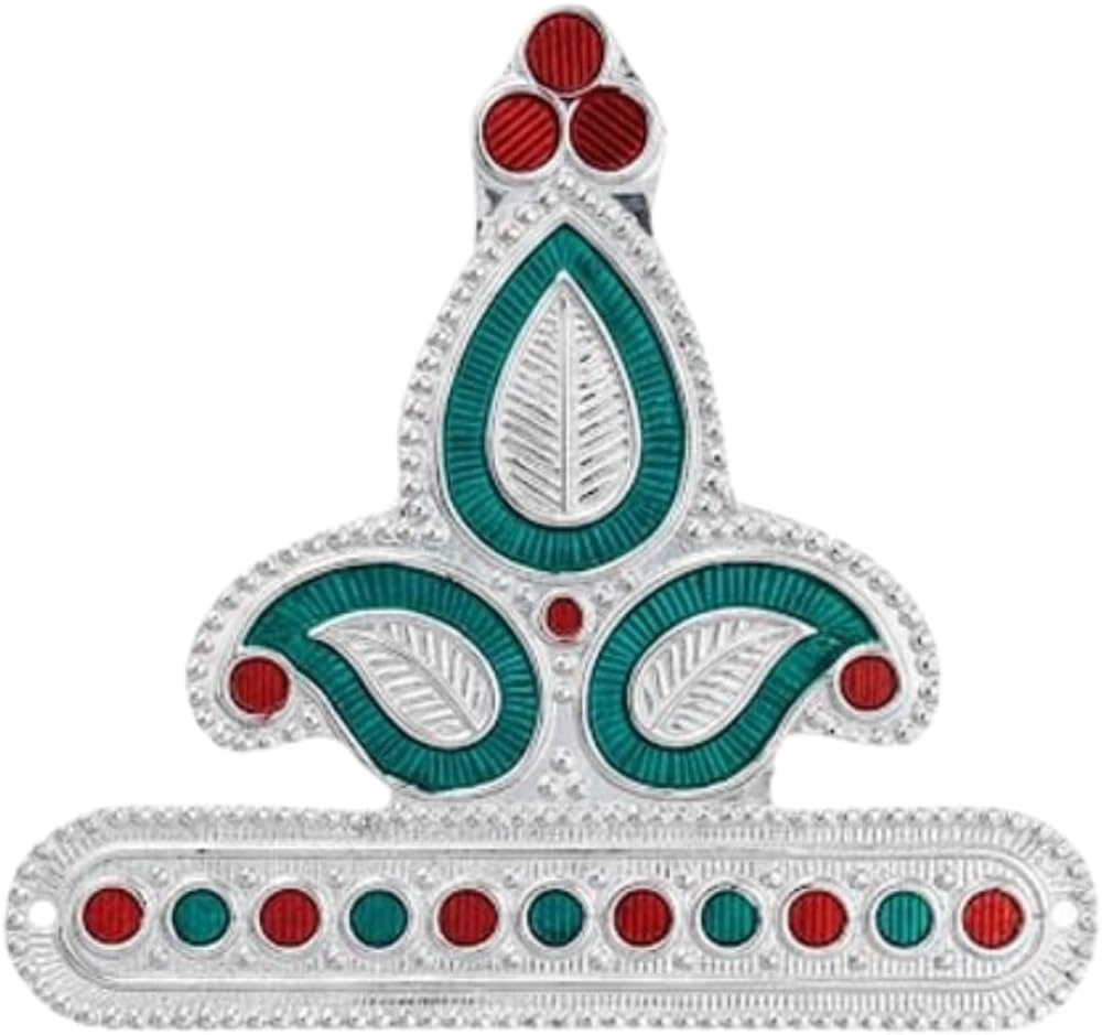 925 Sterling Silver Laddu Gopal Mukut | Bal Krishan Accessaries