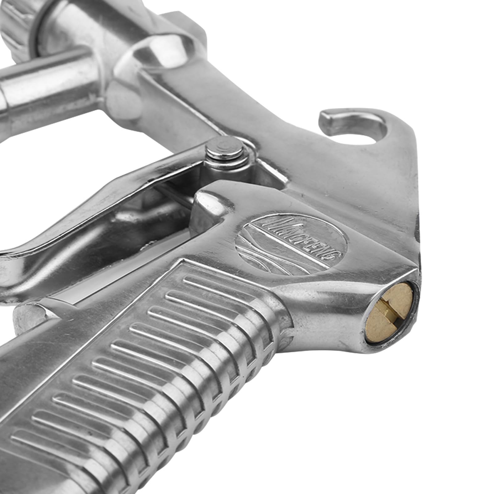 Kit Pistolet de Sablage, Air Siphon Sandblaster Sableuse, Pulvérisateur de Pistolet à Alimentation par Gravité avec 4 Buses en Céramique, Grenaillage Abrasif Sableuse Feed
