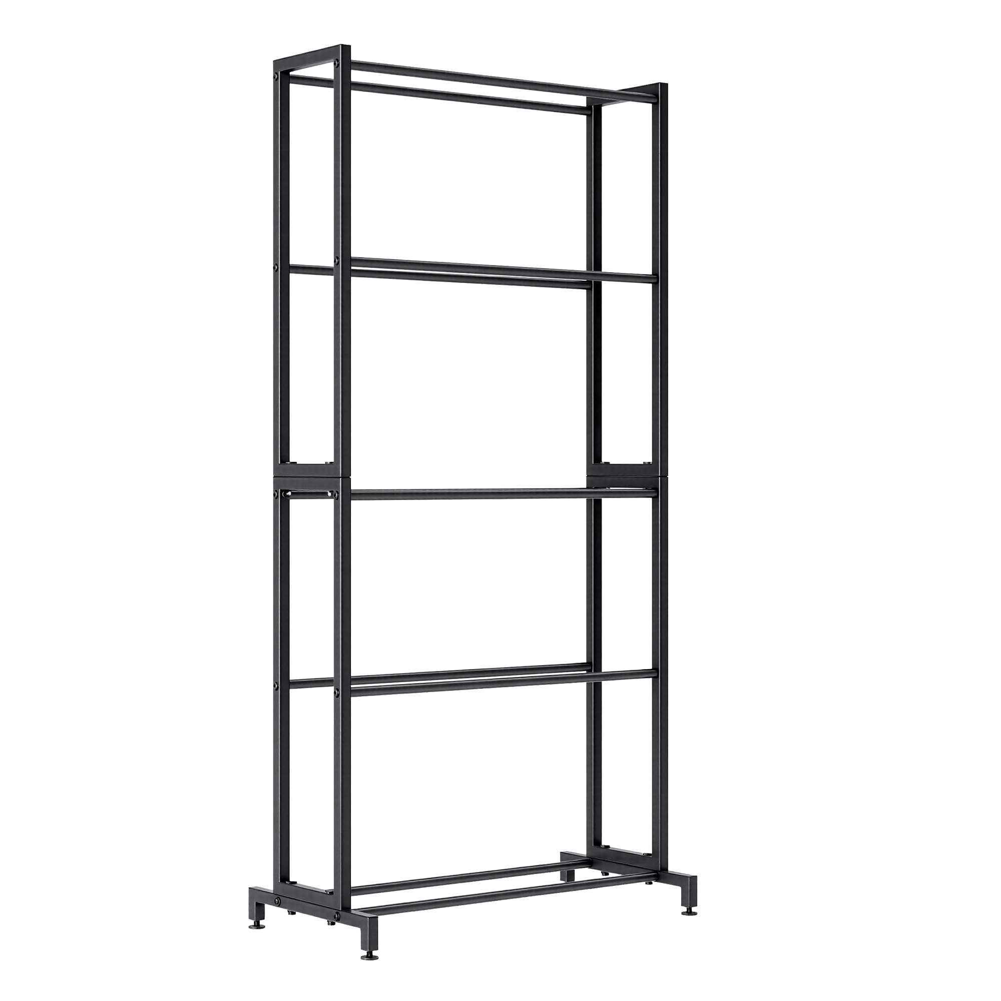 5-warstwowy, wytrzymały regał do przechowywania filamentu do drukarki 3D, z zamykanymi rolkami, może pomieścić 40 szpulek po 200 g/500 g/1 kg, organizer na materiały do druku 3D