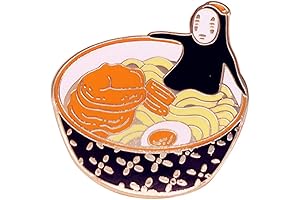 Spirited Away No Face Ramen Enamel Pin