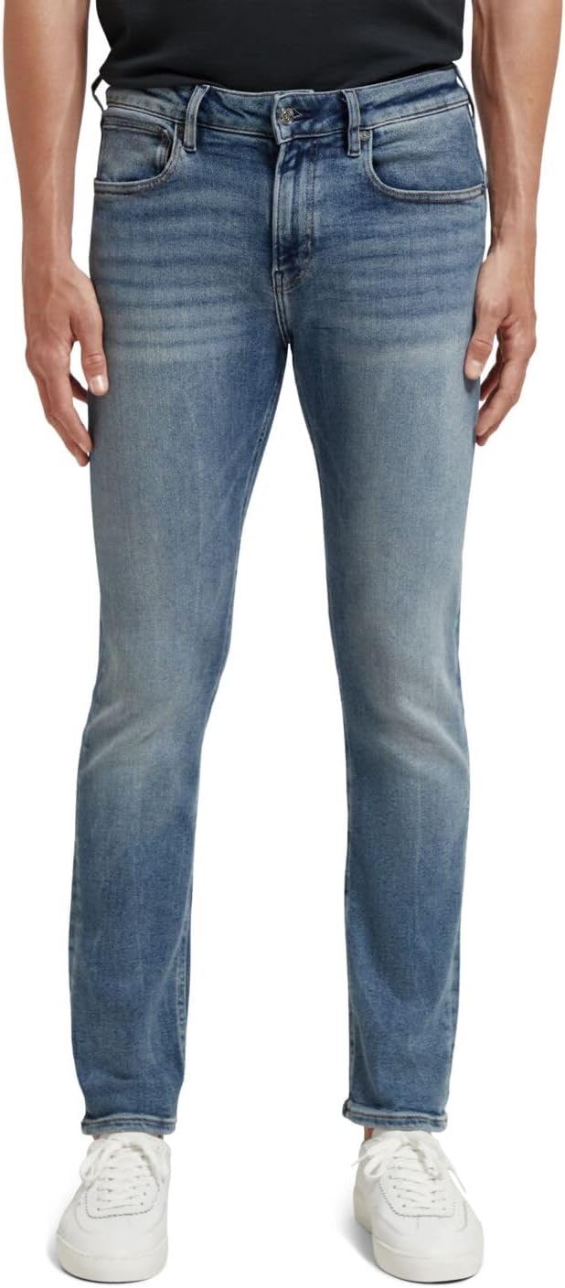 Scotch & Soda Men's Seasonal Essentials Skim Skinny Jeans Jeans : Buy ...