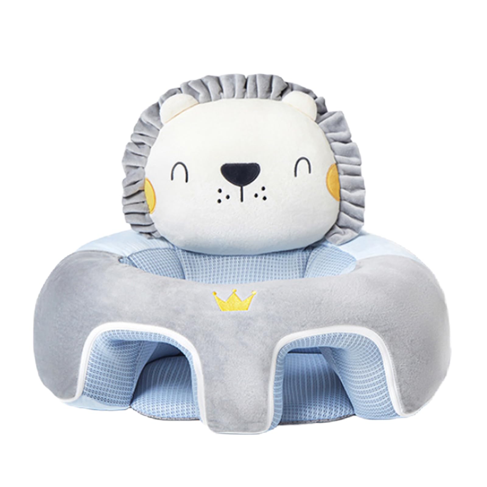 Baby-Stützsitz, Sofa, Plüsch, weich, Tierform, Baby, zum Sitzen, hält die Sitzhaltung, bequemes Baby-Sofa, Stuhl für Babys, 3–12 Monate (24, Einheitsgröße)