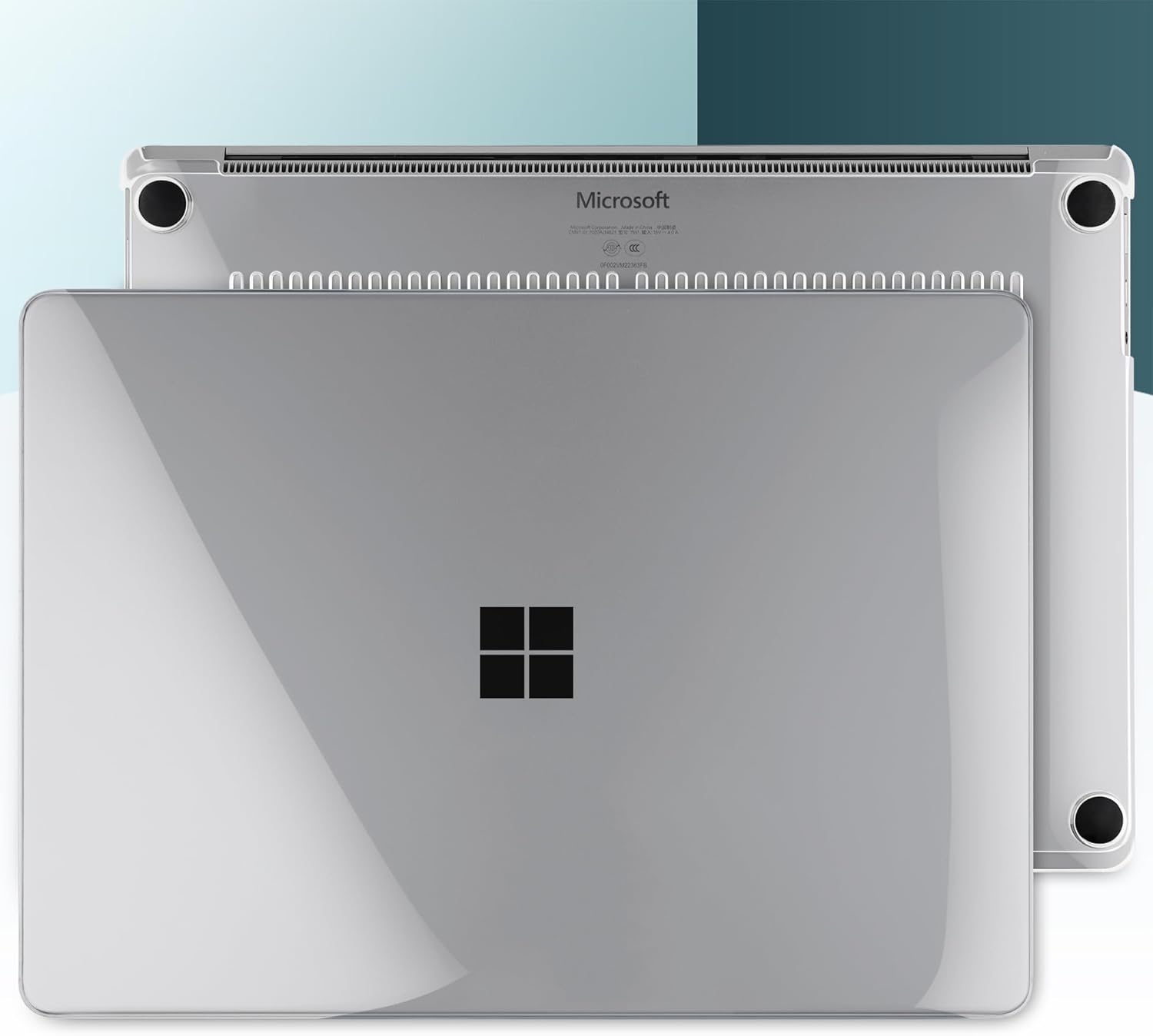 Batianda Premium Crystal Case for Microsoft Surface Laptop 13.8-inch Touchscreen 2024 (7th Edition) Lightweight Durable Scratch-Resistant Easy Install, with Keyboard Cover & Screen Protector, Clear - Image 8