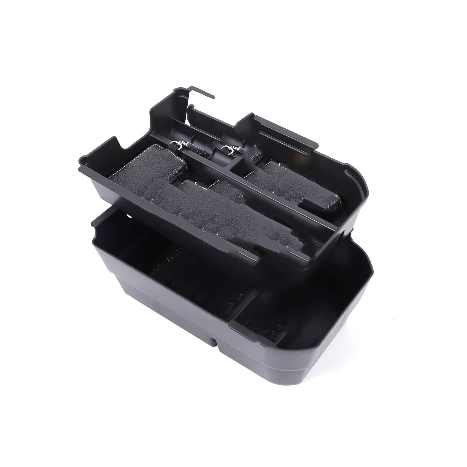 KOPQTEC Organiser Tray Compatible With Toyota For Land For Cruiser For 250 2024 2025 1 Pcs Car Central Console Armrest Storage Box Organizer Tray Interior