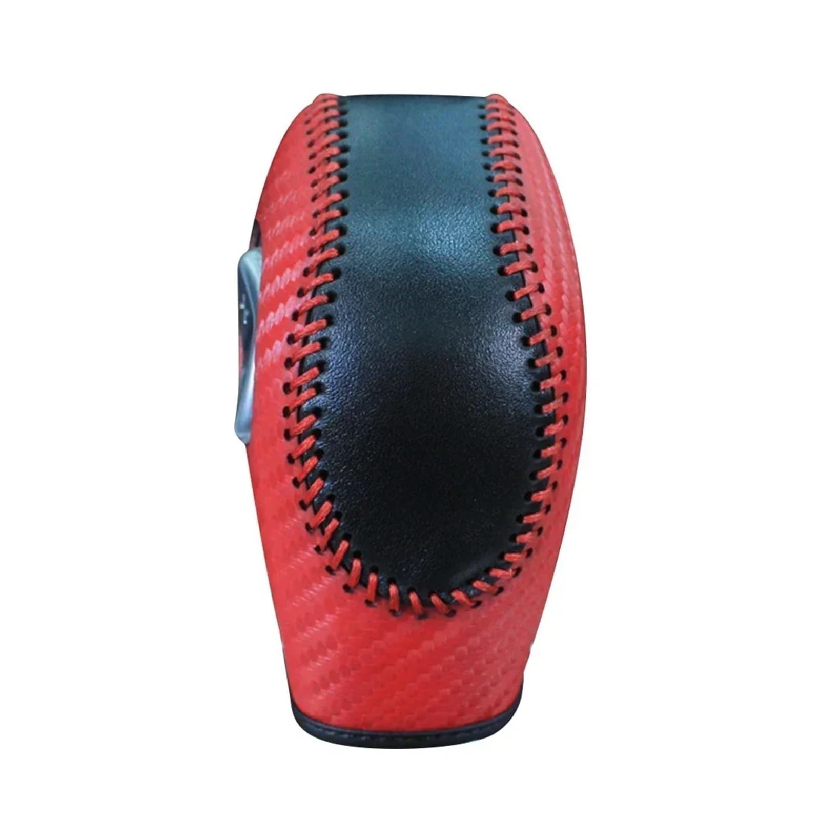 Sauanmnktp Carbon Red Gearshift Knob For Escape 2013-2019 Car Gear Shift Knob Cover Collars