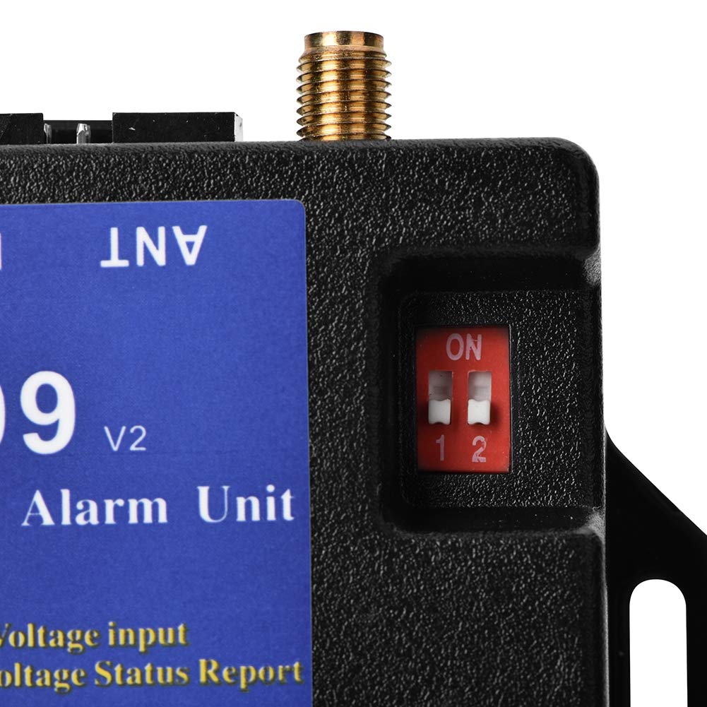 GSM-Alarmsystem GL09, 8 Kanäle, batteriebetrieben, Anwendungssteuerung, SMS-Alarm, Sicherheitssystem, SMS-Alarmsystem für die Sicherheit von Heimlagern