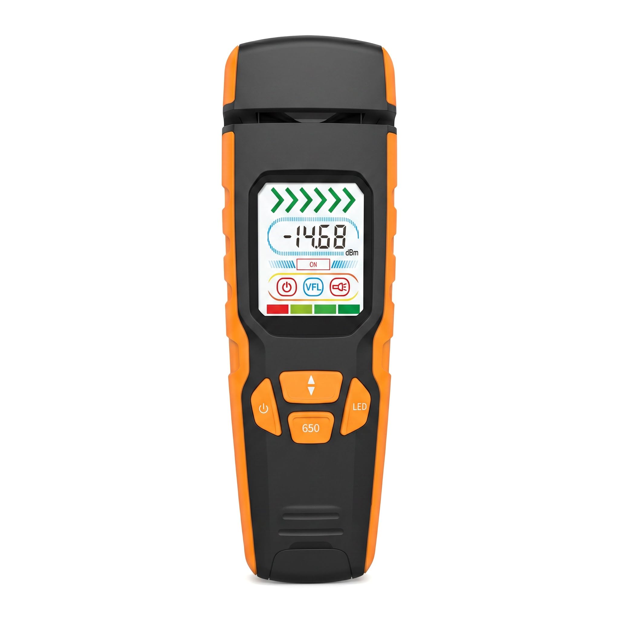 Identificateur de fibre optique électrique (ofi), détecteur de signal de trafic à fibre active et testeur de fibre optique, détection 850-1700 nm, identification de direction à 3 fréquences