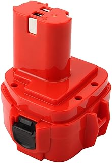 12V 3500mAh Ni-MH Replacement PA12 Battery with Higher Safety & Longer Runtime - Compatible with Makita Devices(1200 1220 1222 1233 1234 1235 1235A 1235B...)