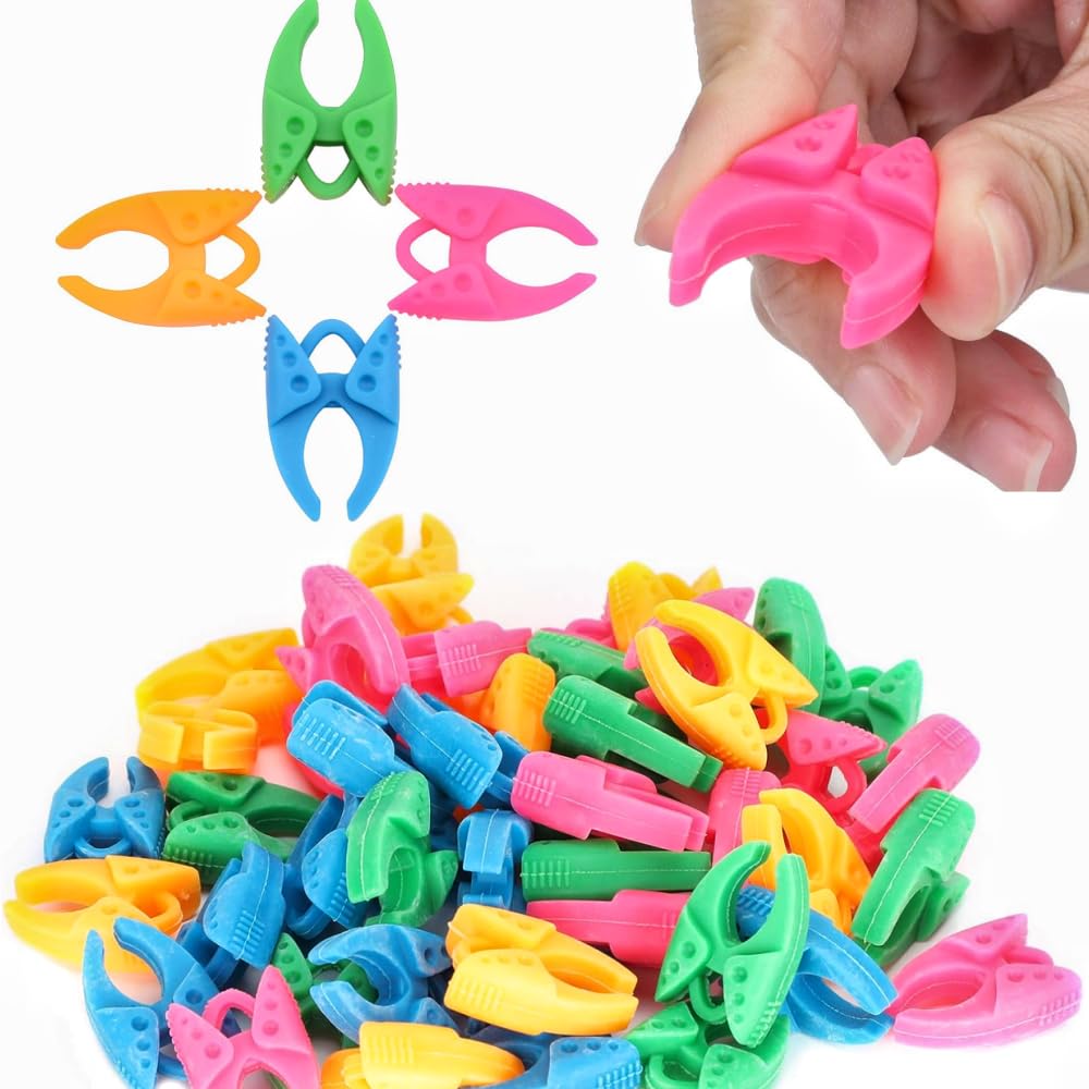 Kalsfisuia 20 PCS Bobbin Fixation Clamps Bobbin Holder Clips Bobbin Thread Holder Clips Bobbin Clamp Thread Spool Huggers for Bobbin Holders No More Thread Getting Tangled - Image 4