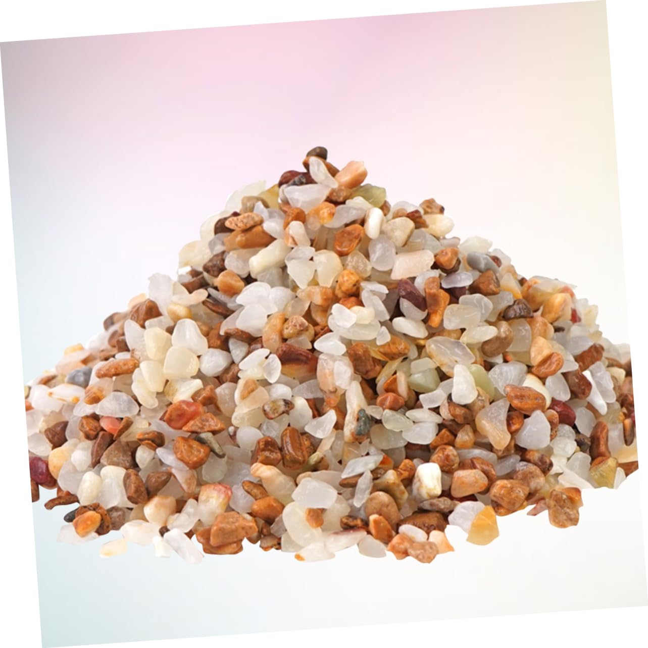 minkissy 1 Kieselsteine Fisch Aquarium Kies Aquarium Hintergründe Fisch Tank Dekoration Decore Dekorative Felsen Decked Verzierungen Weiß Fisch Aquarium Dekoration Bulk Sand