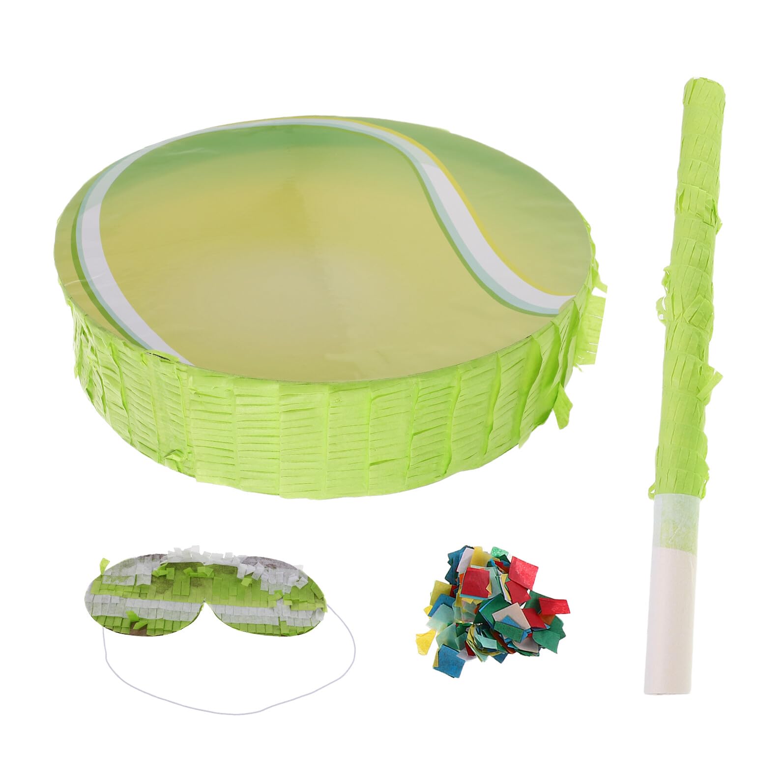 Tennis Piñata aus Papier 1 Satz für Kindergeburtstag und Party