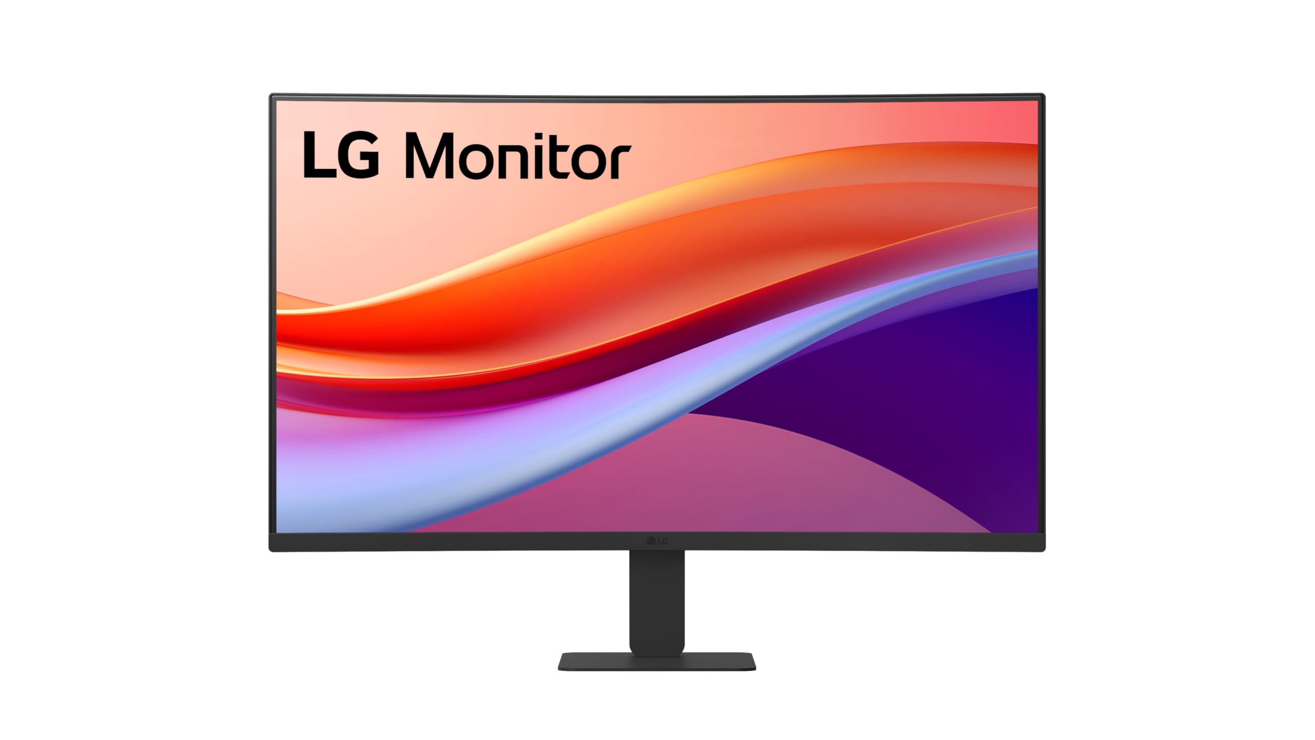 LG Monitor 27U421A – Curved FHD 1080p VA 27 inch, 100Hz, 5ms, Computer desktop display Flicker safe & Reader Mode, USB-C, HDMI, Matte Black