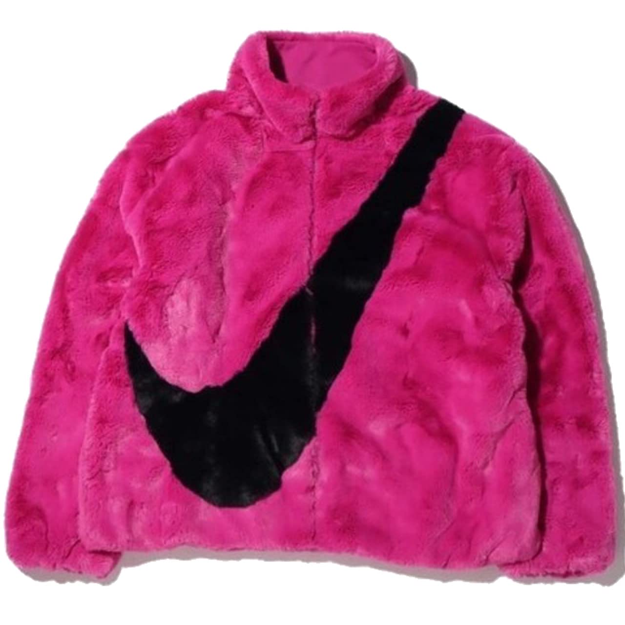 Amazon.co.jp: NIKE ナイキ ウィメンズ フェイク ファー ジャケット L 
