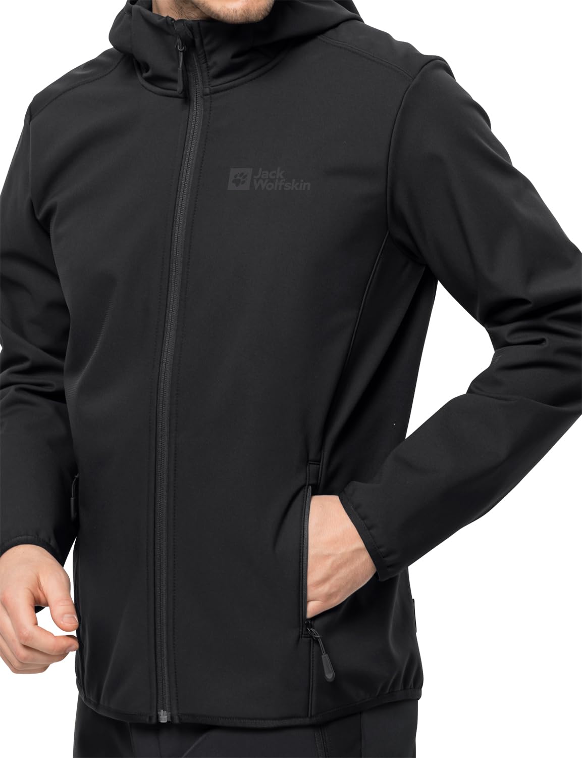 Jack Wolfskin Mężczyźni Bornberg M Kurtka, Czarny, M