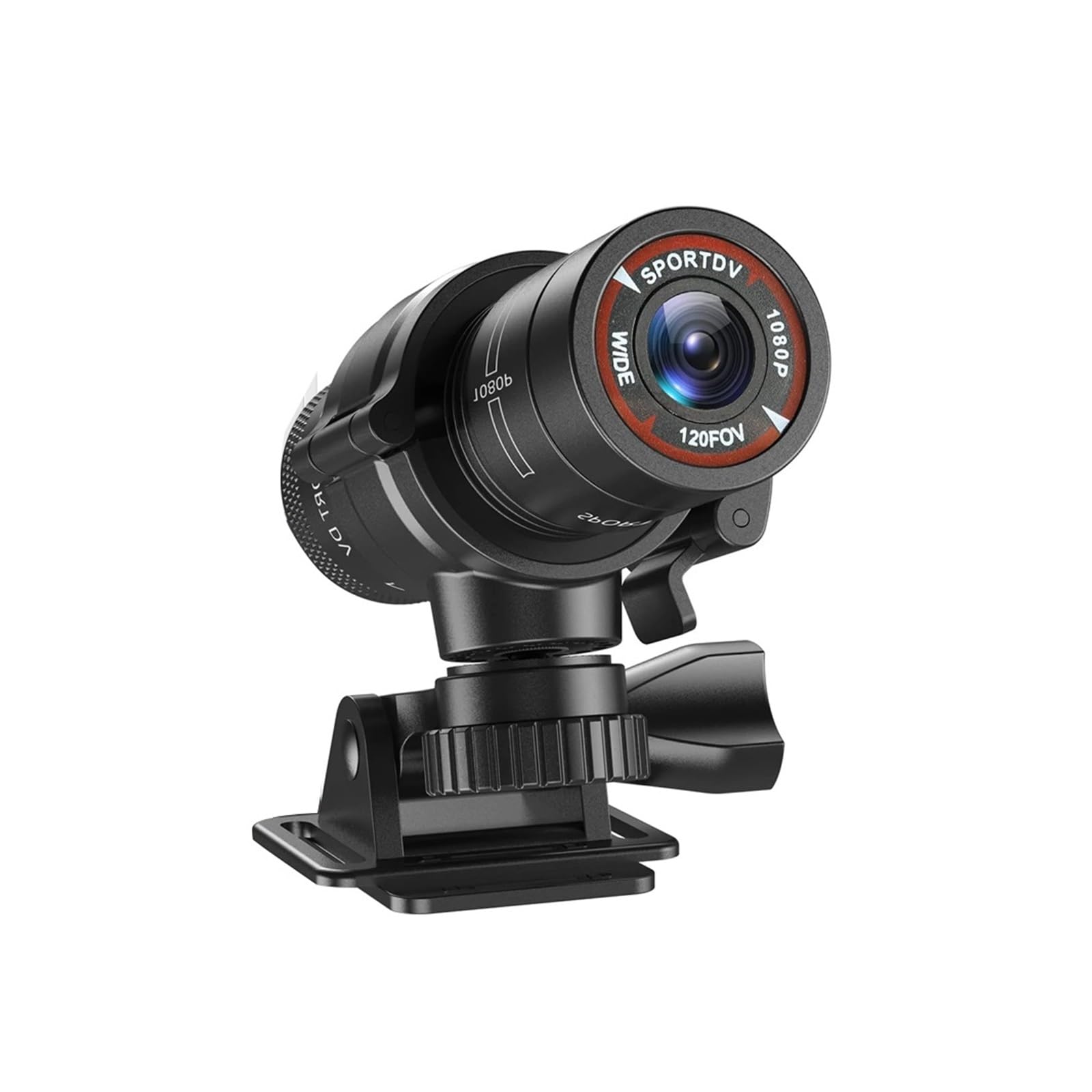 DV Portable Mini Pocket Sports Action Camera Anti Shake Video Recording | Records outdoor sports, travel, riding, helmet and action video with portable wide-angle camera functions(Add 32GB)-image-25