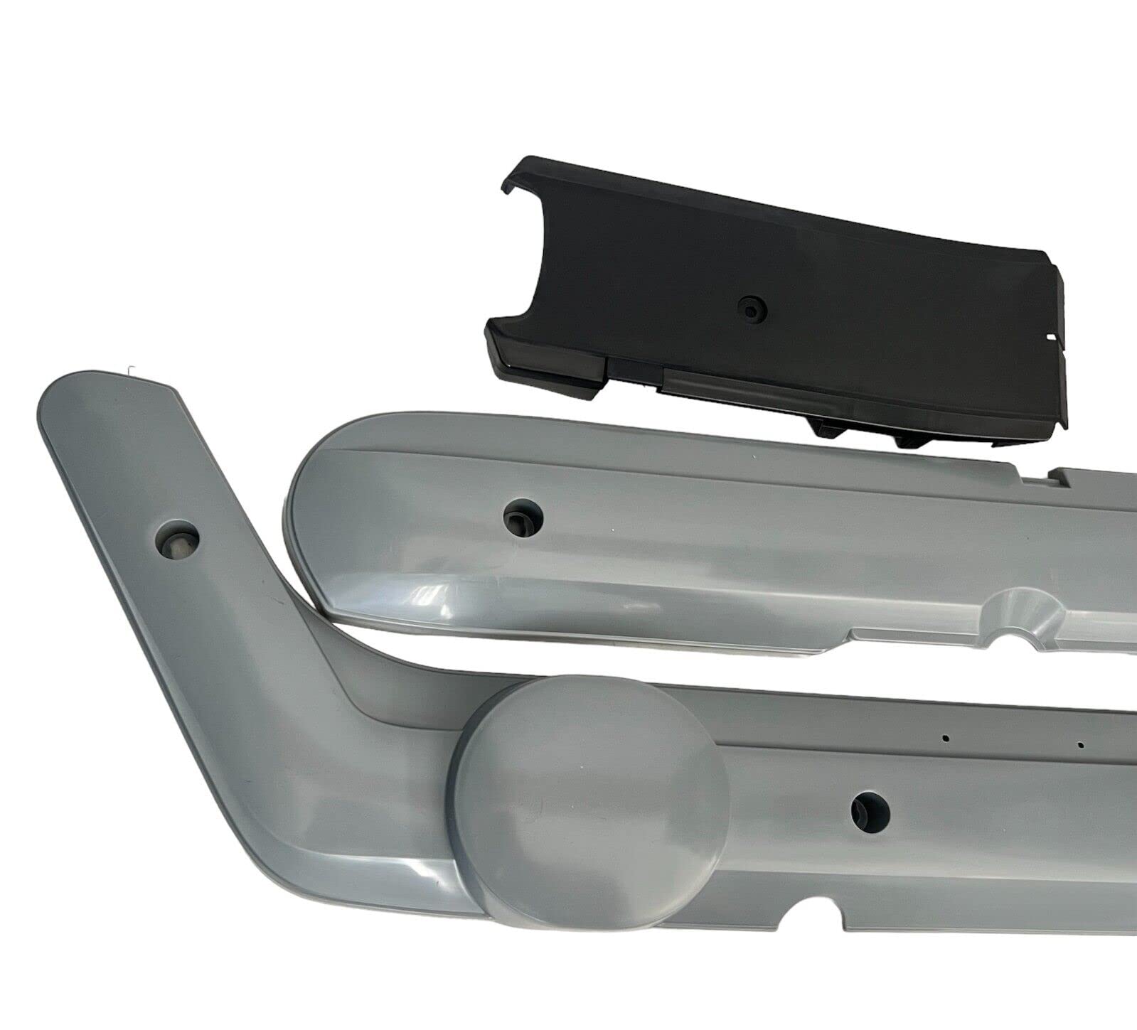 Coppia Fianchetti Bandine Plastiche Laterali e Pedana per Ciclomotore Ciao C7 Sc R Senza Variatore