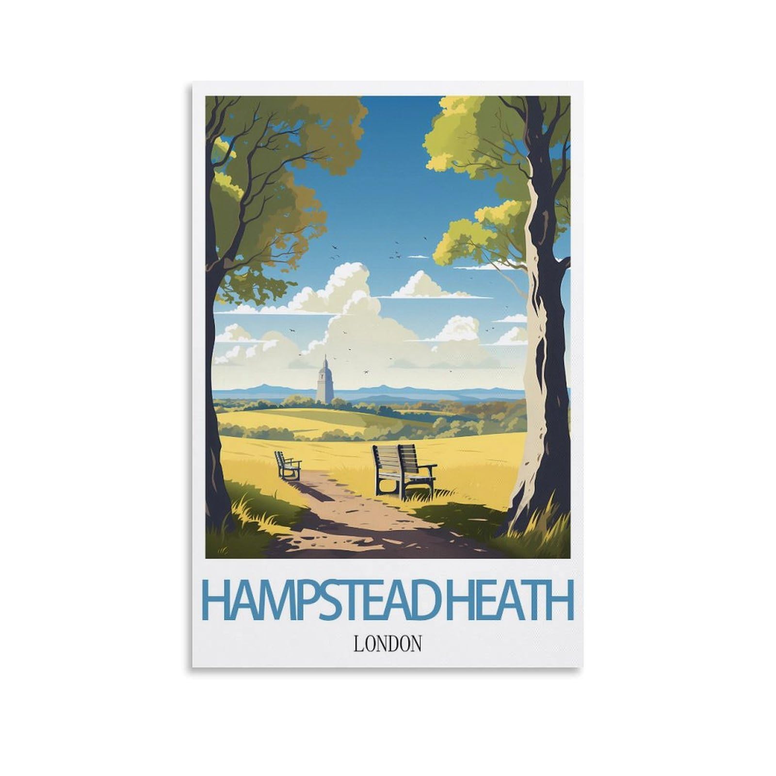 Funny Tin Signs,Hampstead Heath Londons,Funny Vintage Metal Sign Plaqu Poster Wall Art Pub Bar Kitchen Garden Bathroom Home Decor 30x40cm