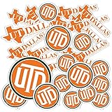 Desert Cactus University of Texas at Dallas Sticker Texas Dallas Comet Vinyl Decal Laptop Water Bottle Car Scrapbook Sheet (Type 1-1)