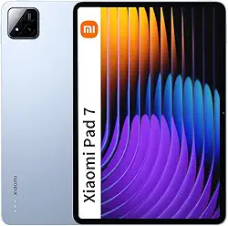 XIAOMI Pad 7, tablet de 11,2 polegadas, 8 + 256 GB, azul, bateria 8850 mAh, carga de turbina de 45 w, Hyperai (carregador incluído)