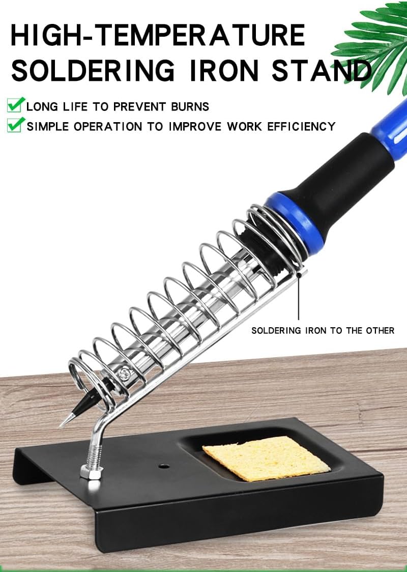 Metal Square Soldering Iron Stand,Type A Soldering Iron Holder,Welding Tool Accessory Kit for Soldering Stations (20 PACK)
