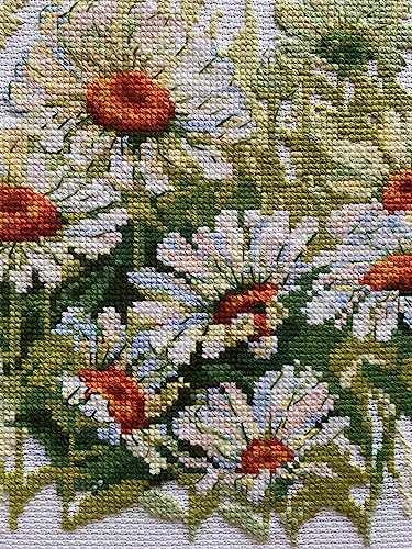 Kit broderie point de croix Riolis 1765 coton multicolore 30 cm loisirs créatifs - 7