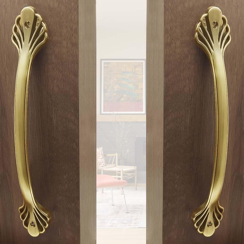 VOLO Door Handle for Main Door and Pull-Push Handle for Wooden and Glass Door/House/Hotel/Office Door Hardware (Model no S-162) (Antique Brass Finish) (12", 1) (B0CXNBRC8G) Amazon Price History, Amazon Price Tracker