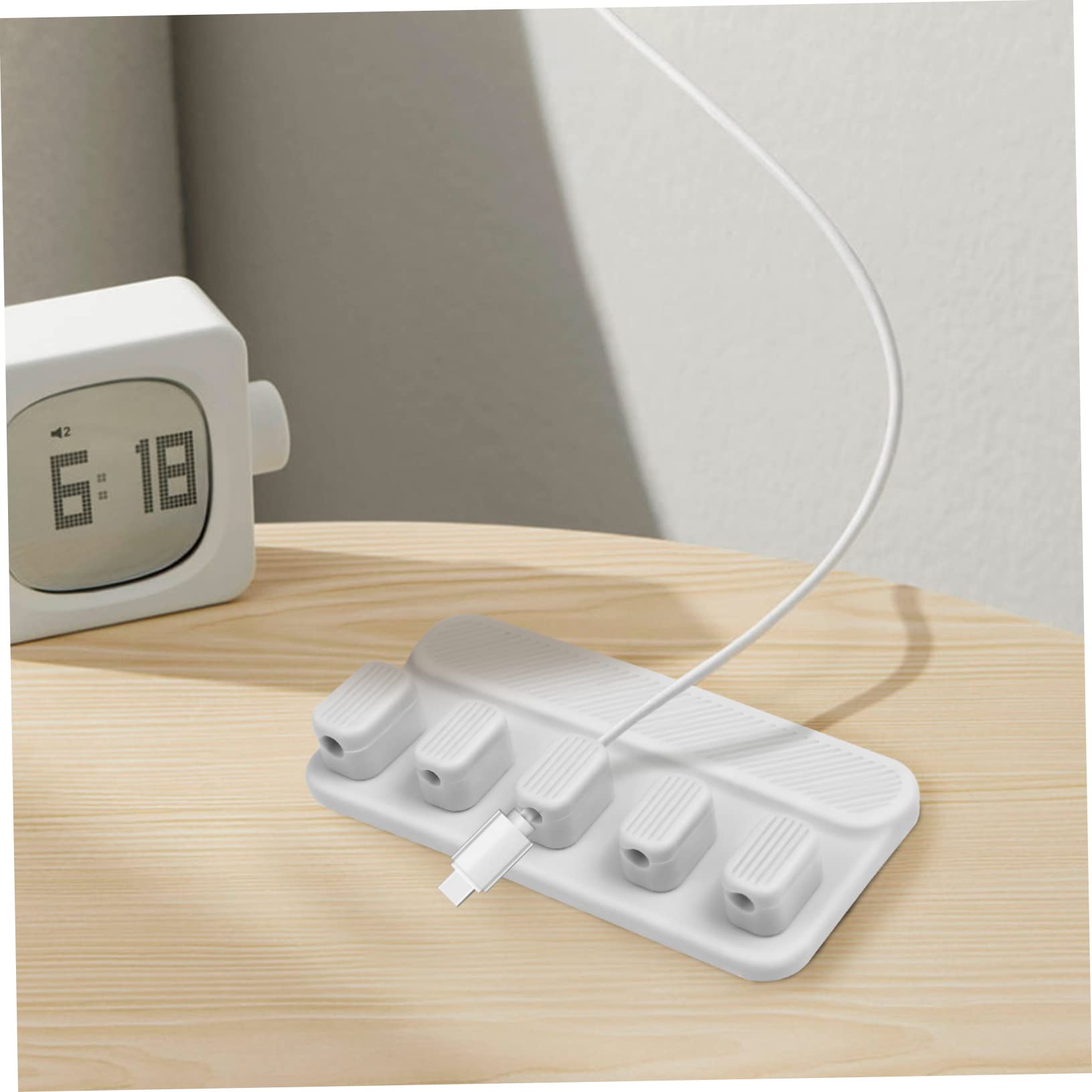 Mobestech 3juegos Organizador De Cables Magnético De Clips Para Cargador Soporte De Cables Para Escritorio Gestión De Práctico Para Amigos y Familia