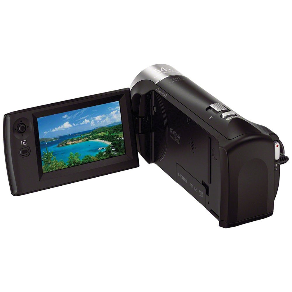 Sony Handycam HDRCX240 1080p Full HD Video Camera Camcorder (Black) with 32GB Card + Battery