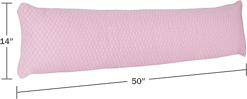 Miniatura 2 de Lavish Home - Almohada corporal de espuma viscoelástica, para dormir de lado, dolor de espalda, mujeres embarazadas, dolor de piernas y rodillas,