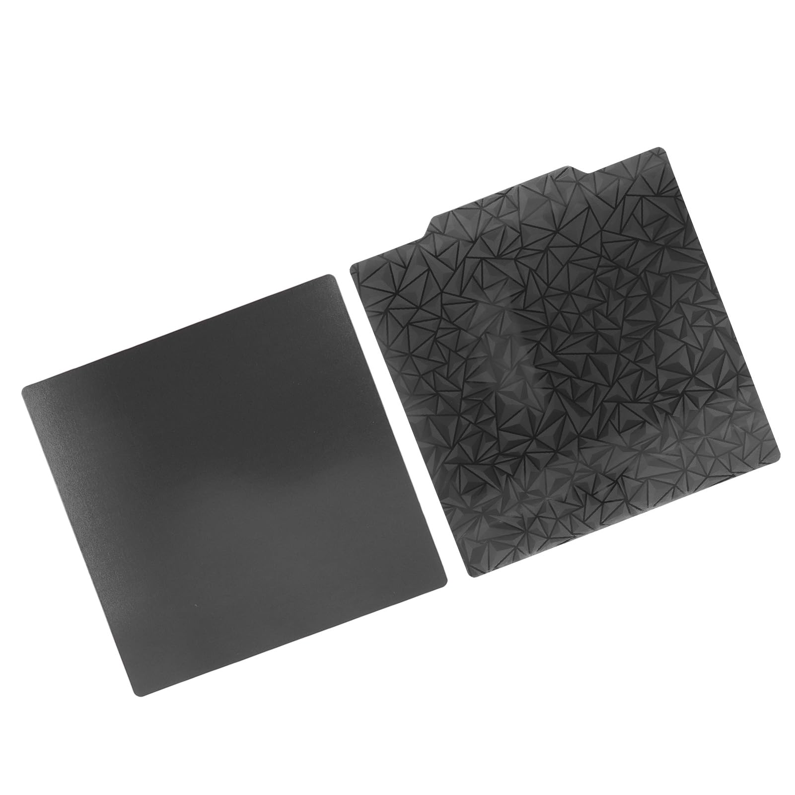 Annadue PEO 3D-Druckerbett 350 X 350 Mm mit Strassmuster, Doppelseitige Magnetische Bauplatte aus PEI-strukturiertem Federstahl, Starke Haftung und Flexibel für PLA TPU PETG, Kompatibel mit