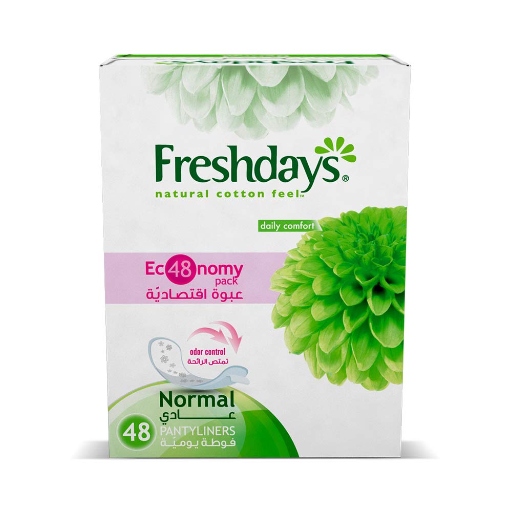 Freshdays Daily Liners Normal 48 Pads