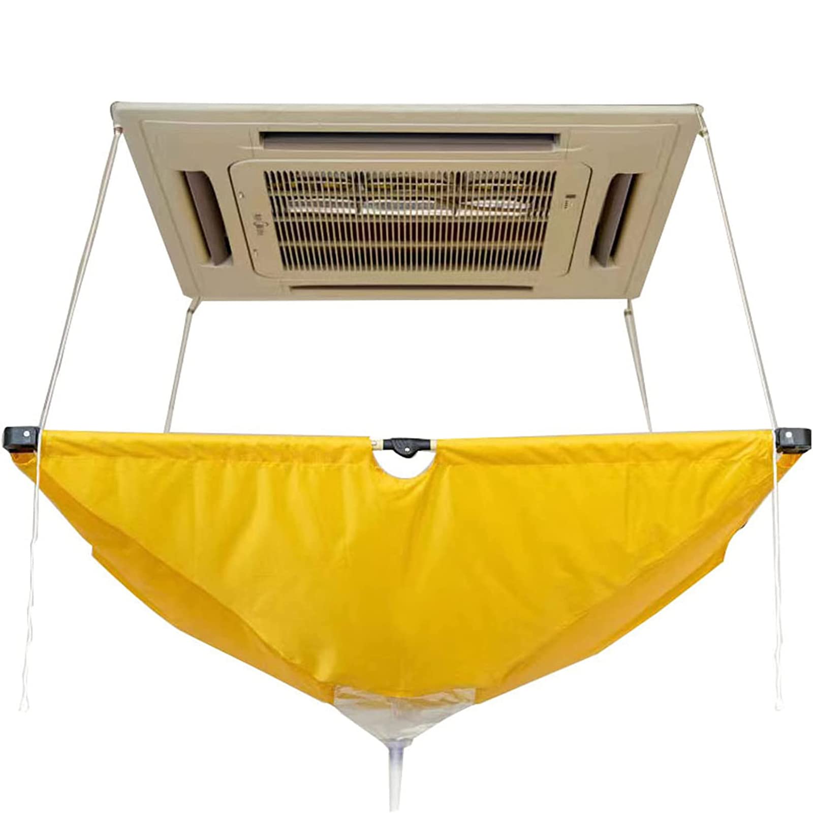 Couvercle de nettoyage de climatiseur de type plafond avec sac de couverture étanche