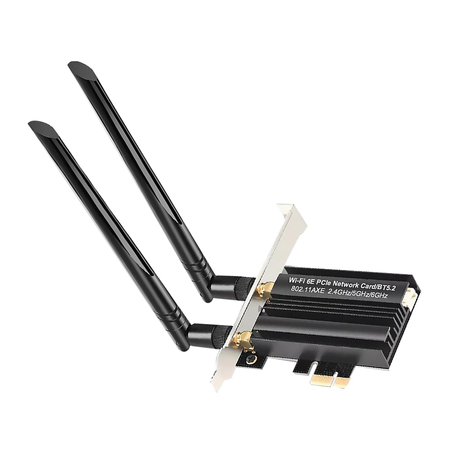 AX5400 Carte réseau Bluetooth 5.2 tri-bande 6G/5.8G/2.4GHz PCI-E WiFi 6, cartes réseau sans fil