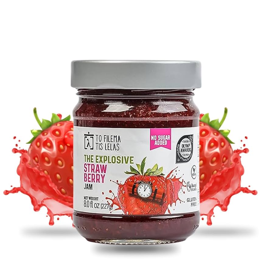 Amazon.com: Strawberry Jam - 8 Fl. oz - No Sugar Added