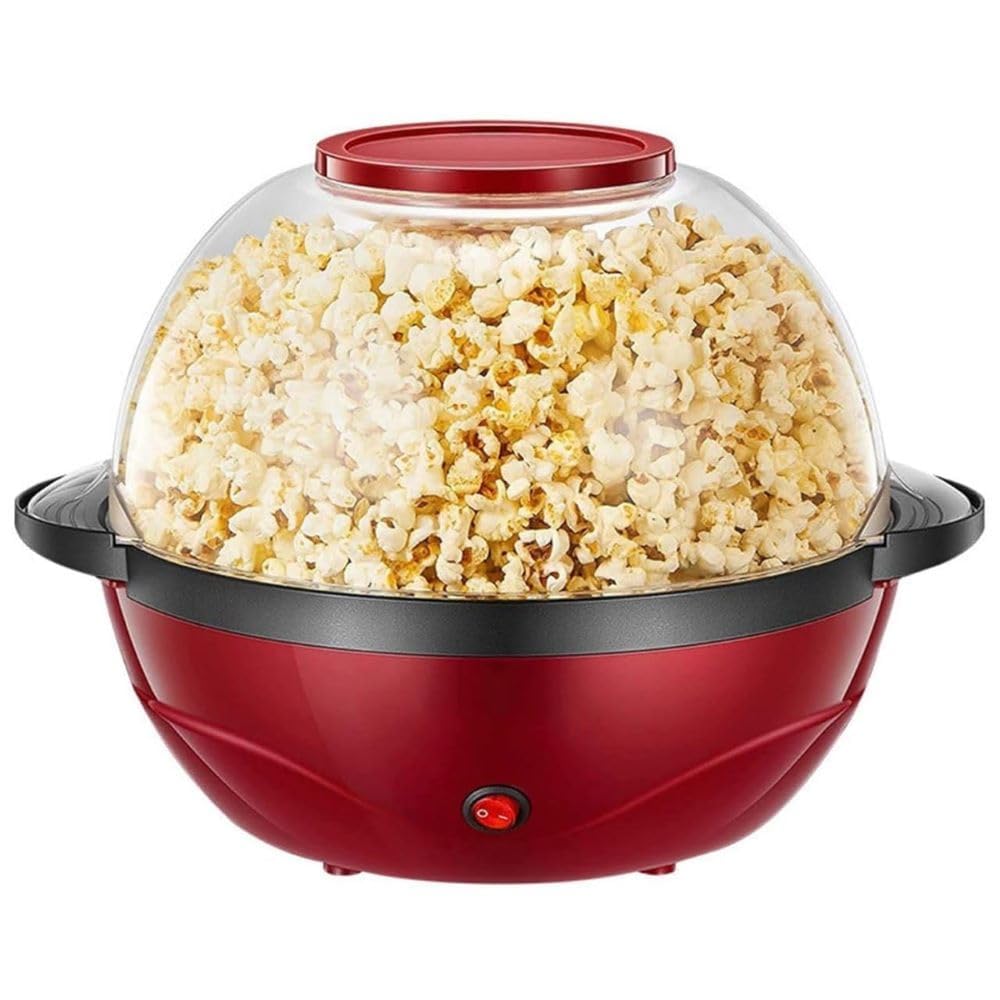 MOHAN MART Popcorn Maker Machine, Popcorn Maker with Built-In Stirrer and Serving Bowl, great for Home Party Kids, Hot Oil Popcorn Machine, Non-Stick, large lid, healthy and delicious snack.S-image-14