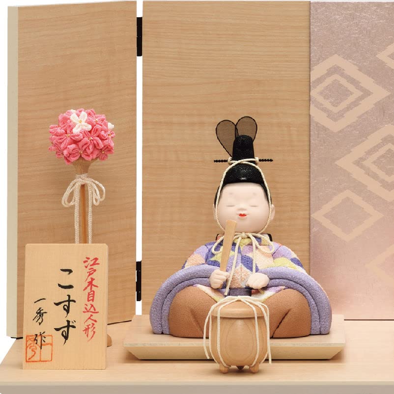 贈り物 雛人形 江戸木目込人形 安土雛 一秀作 紙箱付 B354 | iuggu.ru