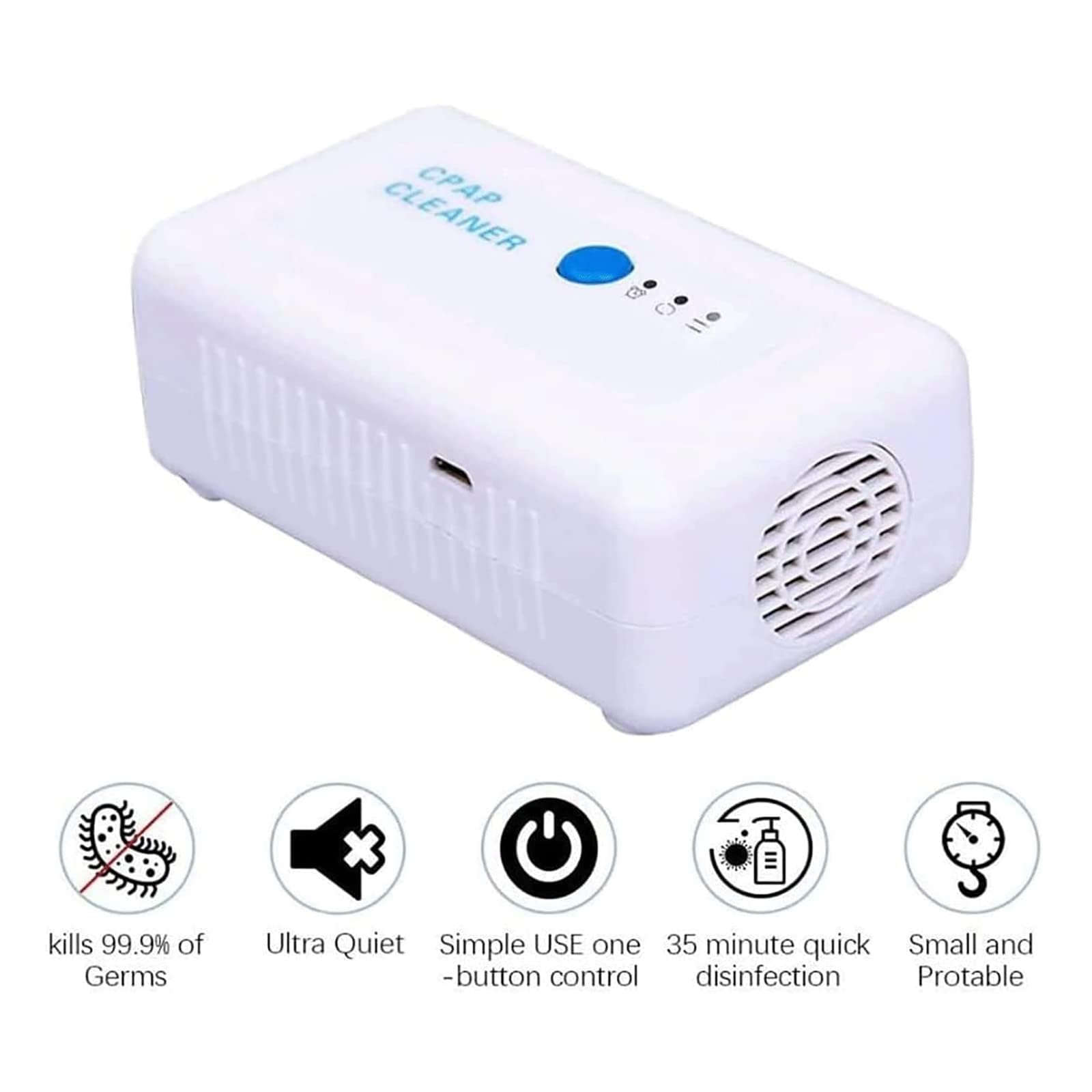 Désinfectant Nettoyant CPAP Domestique, Mini Machine De Nettoyage